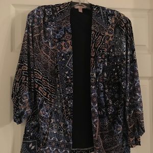 Cute over throw adorable w/jeans or dress up